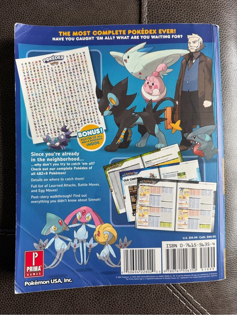 Official Pokémon Full Pokédex Guide Vol. 2 – (Nintendo DS)